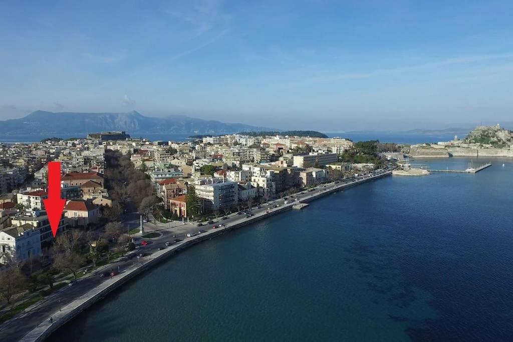 Casa Di Rosi, Seaview Studio In Corfu Town Exterior foto